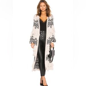 House of Harlow 1960 x Revolve Ash Duster Sweater - Like New